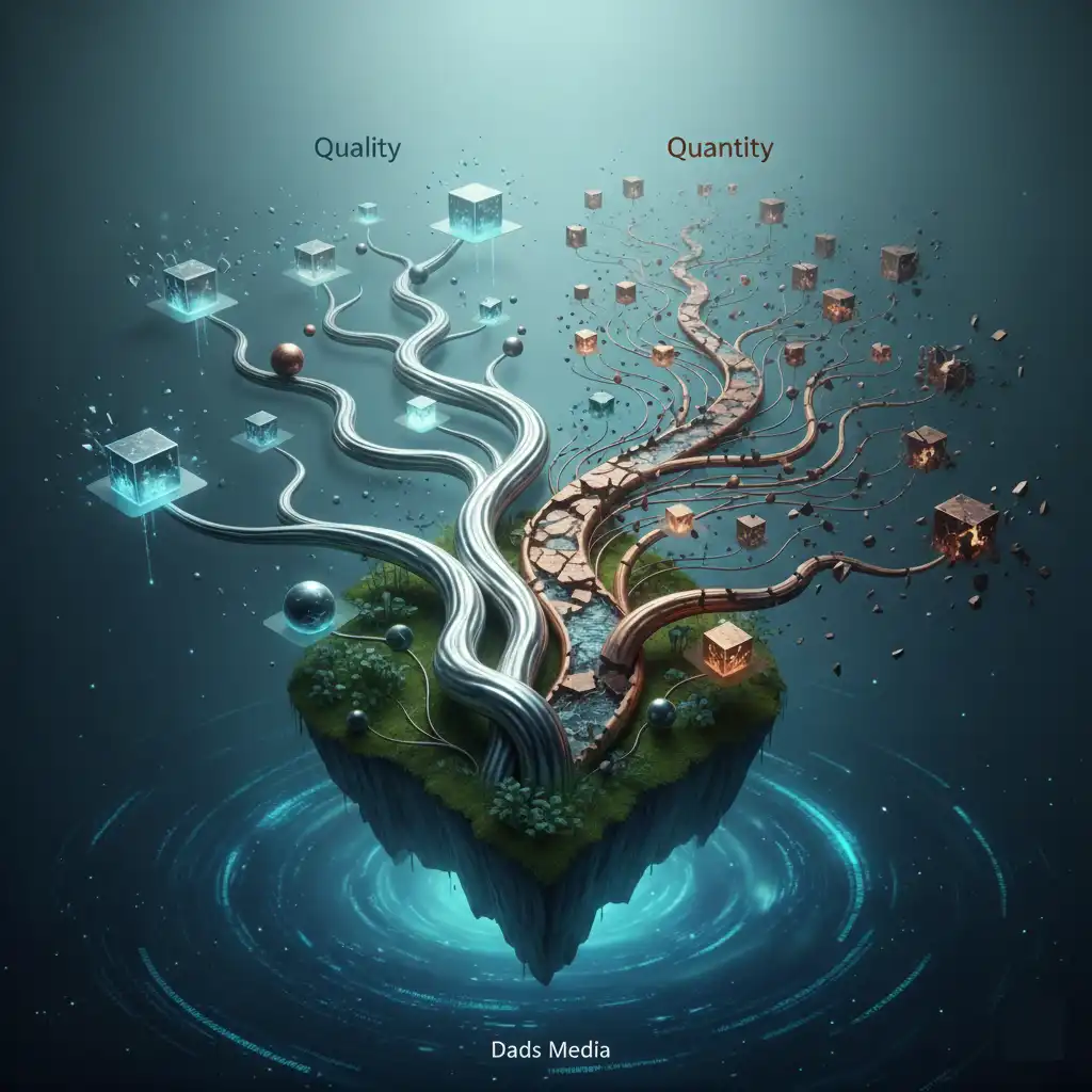 Quality & quantity of outgoing links DadsMedia